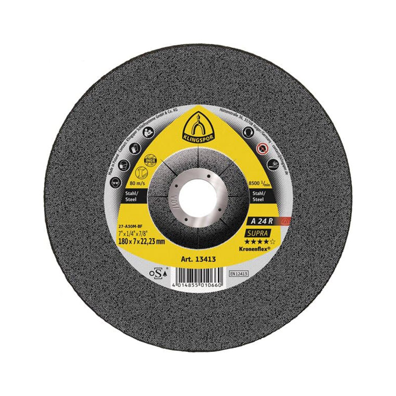 KLINGSPOR ΔΙΣΚΟΣ ΛΕΙΑΝΣΗΣ ΣΙΔΗΡΟΥ 150x6x22mm A 24 R SUPRA KLINGSPOR ΔΙΣΚΟΣ ΛΕΙΑΝΣΗΣ ΣΙΔΗΡΟΥ 150x6x22mm A 24 R SUPRA