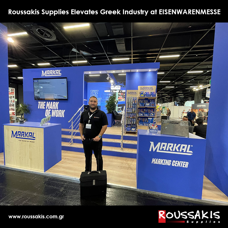 Roussakis Supplies Elevates Greek Industry at EISENWARENMESSE