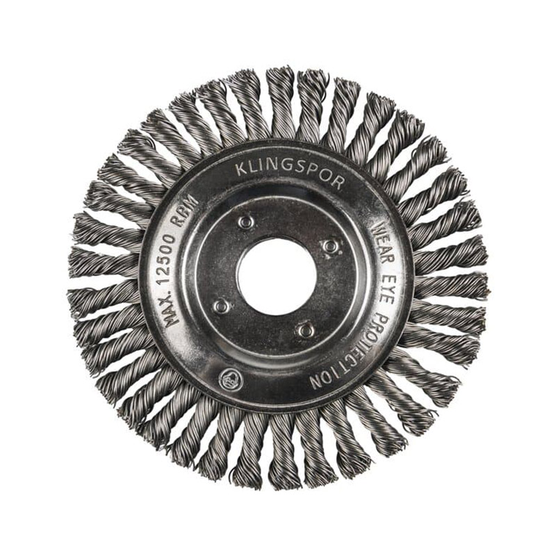 363992 KLINGSPOR KNOTTED WIRE BRUSH FOR ΙΝΟΧ 125x06x22mm BRP 600 Z