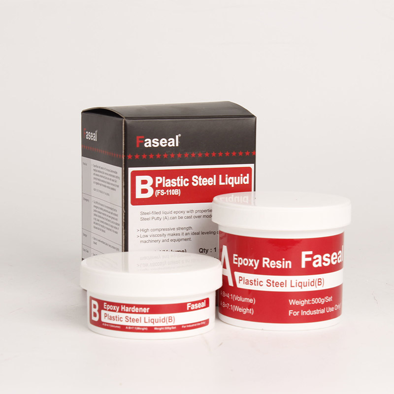 FASEAL ΚΟΛΛΑ ΠΑΣΤΑ LIQUID STEEL B 500 GF 500gr FASEAL ΚΟΛΛΑ ΠΑΣΤΑ LIQUID STEEL B 500 GF 500gr