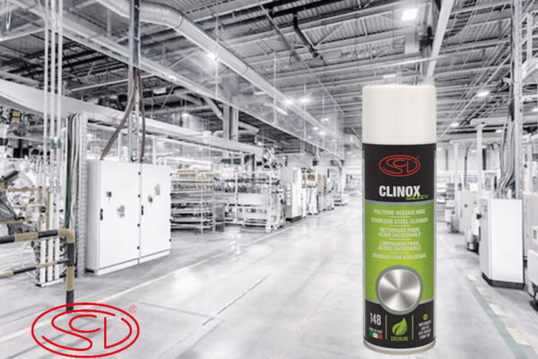 SILICONI CLINOX CLEAN: Το βιοδιασπώμενο καθαριστικό επιφανειών inox χωρίς εξάνιο & χλωριωμένους διαλύτες