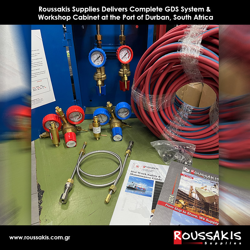 Roussakis Supplies Delivers Complete GDS System & Workshop Cabinet at the Port of Durban, South Africa