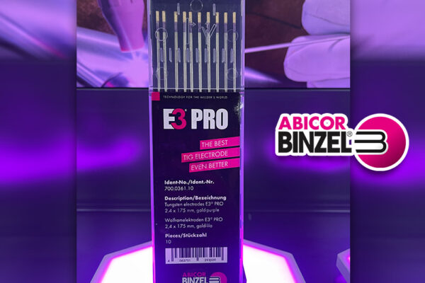 E3 PRO: Το Νέο Κορυφαίο TIG Ηλεκτρόδιο της ABICOR BINZEL — “The Best TIG Electrode, Even Better” Roussakis Supplies 