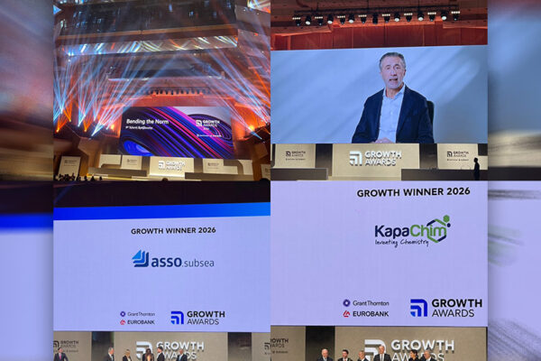 Growth Awards 2026: Awards for our partners Asso Subsea & Kapachim