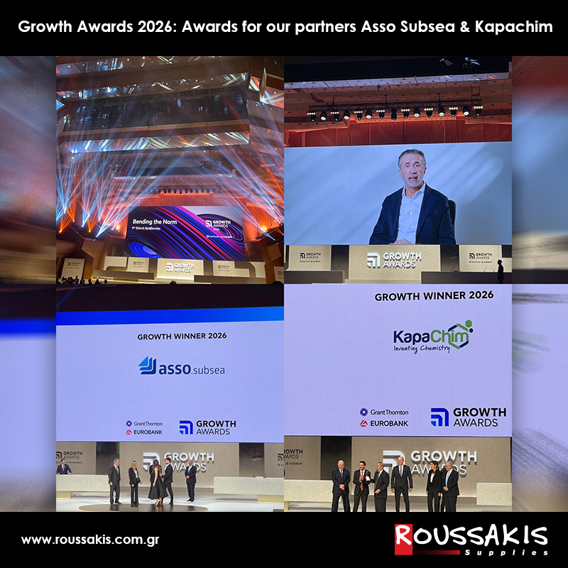 Growth Awards 2026: Awards for our partners Asso Subsea & Kapachim