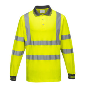 PORTWEST ΜΠΛΟΥΖΑ ΜΑΚΡΥΜΑΝΙΚΗ POLO ΜΕ ΑΝΑΚΛΑΣΤΙΚΑ S271
