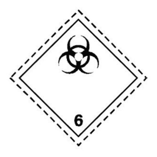 adr_biohazard.jpg ADR ADHESIVE SIGNBOARD BIOLOGICAL HAZARD