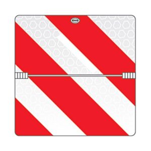 ADR ΠΙΝΑΚΙΔΑ ΑΝΑΔΙΠΛΟΥΜΕΝΗ ΚΟΚΚΙΝΗ/ΛΕΥΚΗ 42x42cm