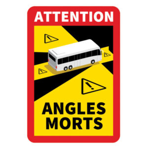 ADR ΠΙΝΑΚΙΔΑ ΛΕΩΦΟΡΕΙΩΝ ANGLES MORTS 250x170mm