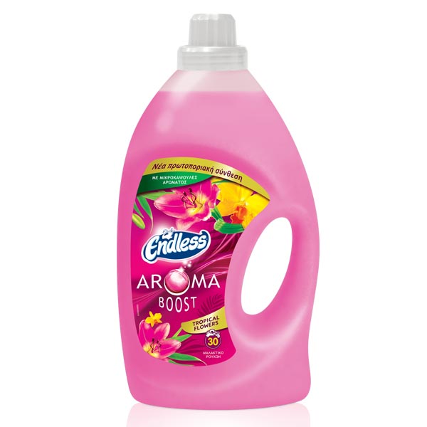 endless_aroma_boost_tropical_flower.jpg ENDLESS ΜΑΛΑΚΤΙΚΟ ΡΟΥΧΩΝ ΜΕ ΜΙΚΡΟΚΑΨΟΥΛΕΣ 3L