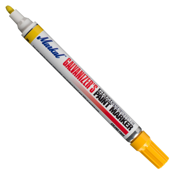 markal_galvanizer_marker_yellow.png MARKAL PAINT MARKER GALVANIZER’S REMOVABLE