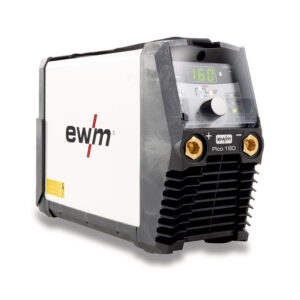 Cellulose electrodes: 100% safe for vertical-down welding
Unlimited generator operation even with long mains leads thanks to high mains voltage tolerances
Welding of stick electrodes up to 4 mm
Robust design suitable for construction site use
Impact-resistant casing
Connection capability for remote control
Portable, shoulder strap
Energy-saving thanks to high efficiency and standby function
Very light-weight – casing made of aluminium and impact-resistant plastic
IP23 spray water protected
Available with open circuit voltage reduction, VRD (to AS 1674.2-2003; IEC/DIN EN 60974-1 and ГОСТ 12.2 007.8)
3.5 m mains lead with 16 A earthed plug
Overvoltage protection: No damage to machine caused if inadvertently connected to 400-V mains voltage